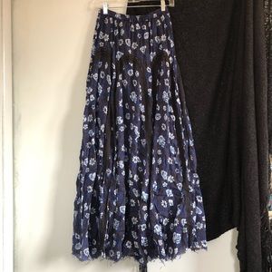 Free People Zoe Maxi Skirt XS